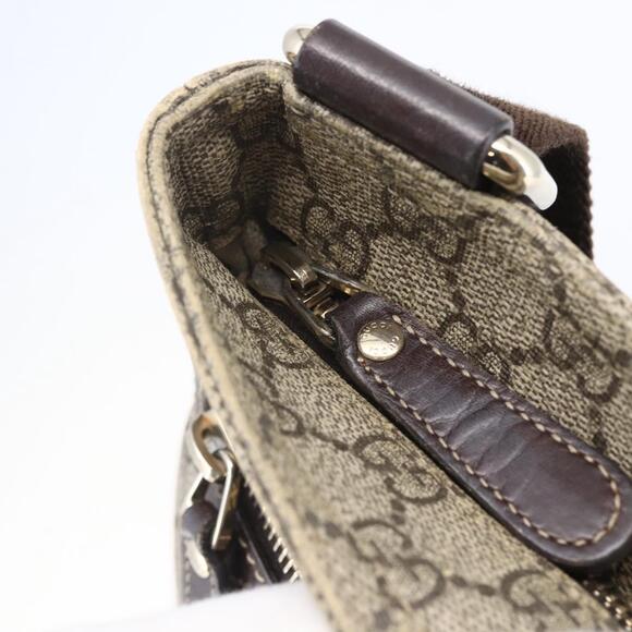 GUCCI GG Supreme Shoulder Bag PVC Beige Gold 295257 Auth bs29716 - Picture 10 of 16